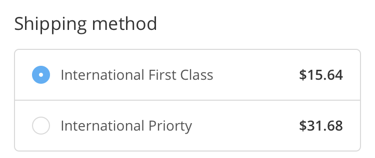 shippingmethod